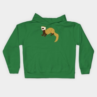 Cinnamon Ferret Kids Hoodie